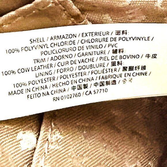 Kate Spade New York Women's Striped Multicolor Wristlet Trim Leather Logo Inside - Picture 11 of 11